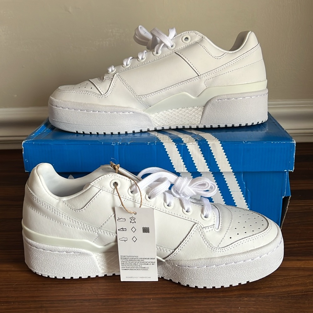 Adidas Originals Women's Forum Bold W Sneaker, White Size 8.5 - Picture 4 of 11